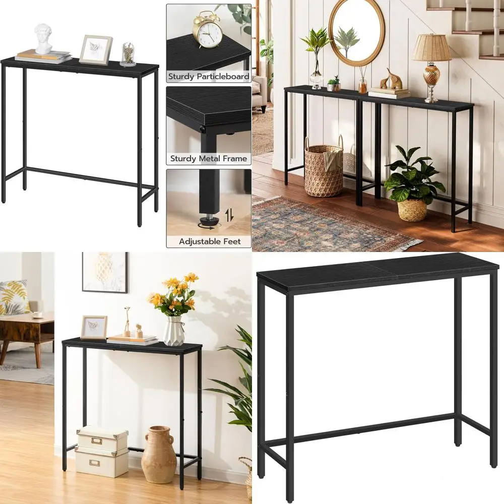 

Узкий консольный столик Slim 29.5, идеально подходит для размещения рядом с диваном, для демонстрации в прихожих и гостиных.