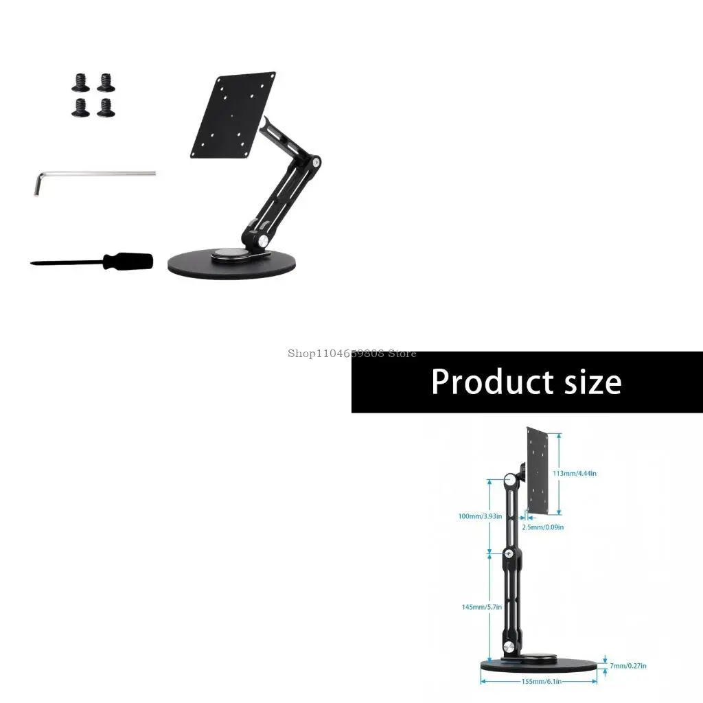 

Кронштейн подставки для монитора, настольная складная полка, плоский держатель для ПК, вешалка, регулируемая подставка для
