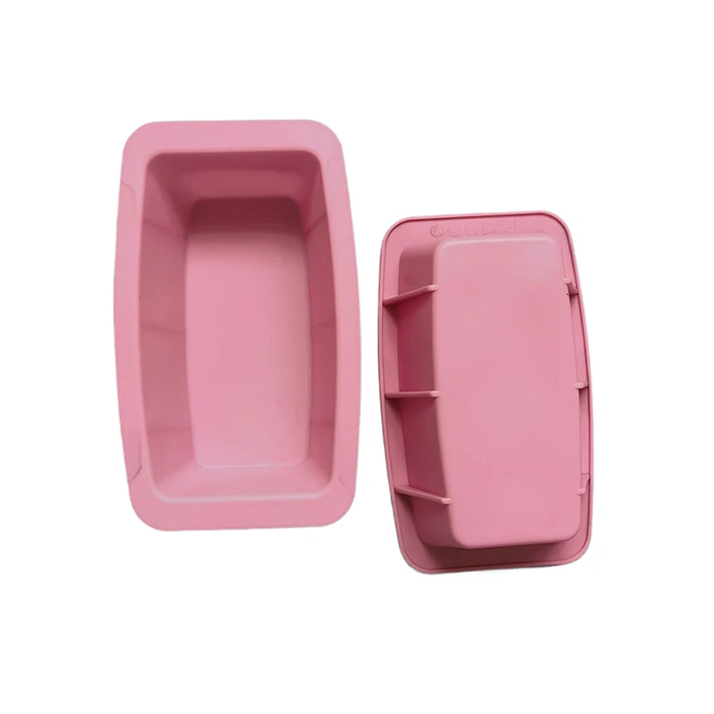 1Pc Mini Toast Silicone Mold Rectangular Cake Pan Cheese Cake Mold Bake Mold Bread Baking Tray
