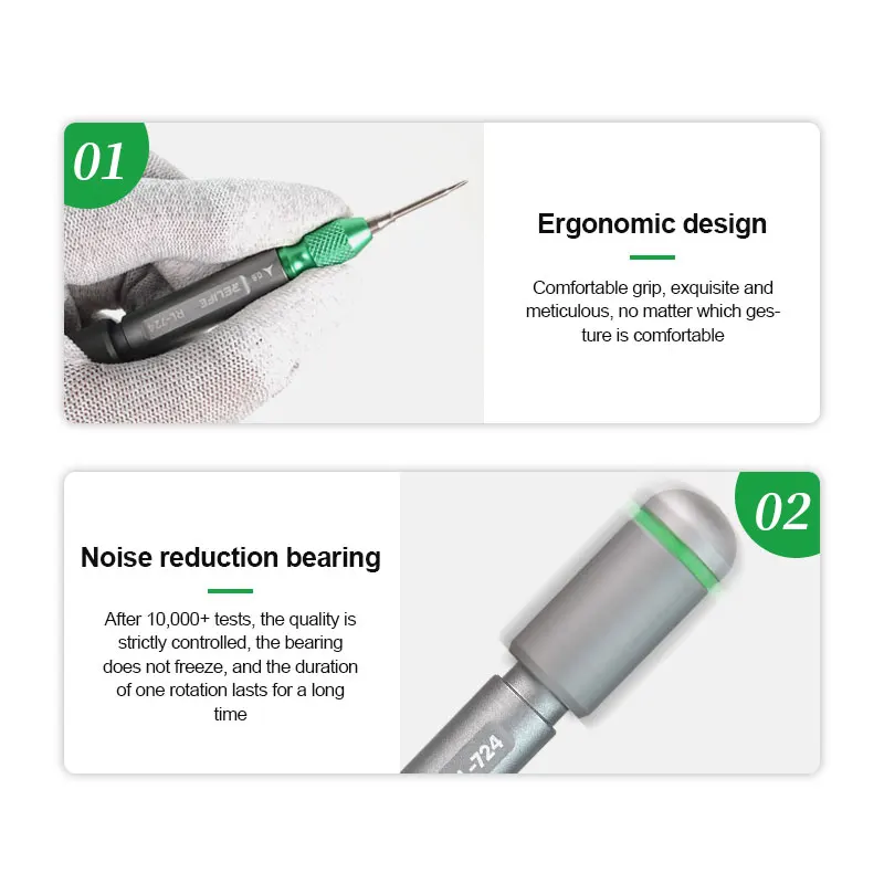 RELIFE RL-724-IP17 High Precision Torque Screwdriver Strong Magnetic Adsorption Disassembling Phone Equipment Maintenance Tool