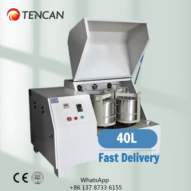 Tencan 40L Laboratory Nano Material Grinding Machine Sample Preparation Milling Equipment Vertical Square Planetary Ball Mill