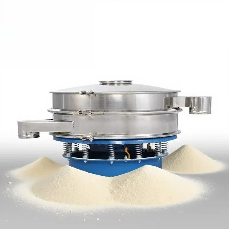 Customized Food Processing Vibrating Separator Machine High Efficiency Stainless Steel Screen for Corn Flour Food Powder