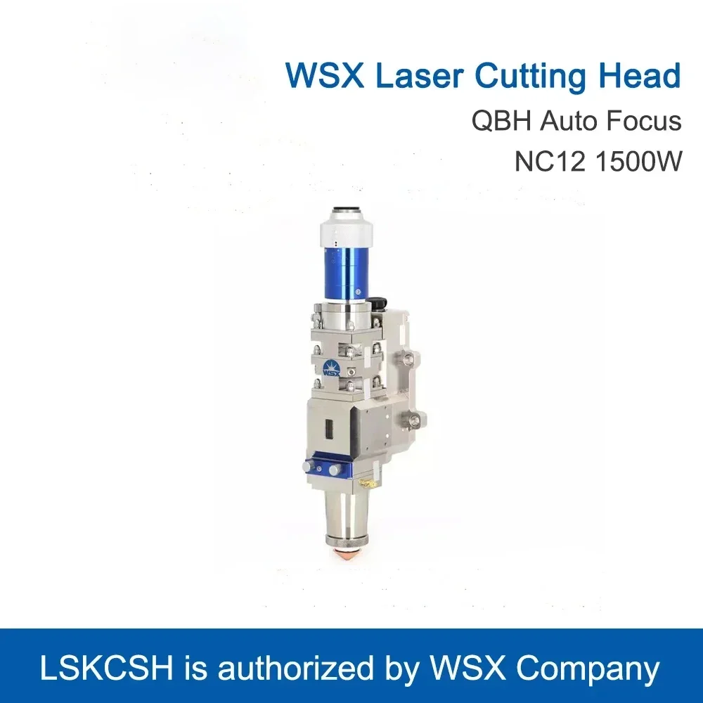  WSX  Original  Fiber Laser Cutting Head NC12 Automatic Focusing 1500W for Metal Cutting QBH