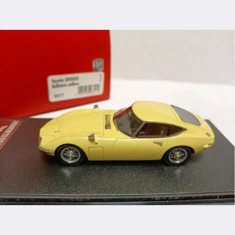 hpi racing 1/43 Scale Two-door hardtop Classic coupe resin model 2000GT  Adult Souvenir Static Display Collectible Toy Gift