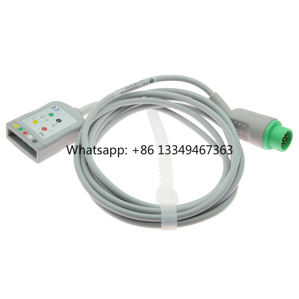 

In Stock High Quality Compatible with Fukuda Trunk Cable 5 Leads IEC Trunk Cable for Hospital Use Hot Sale