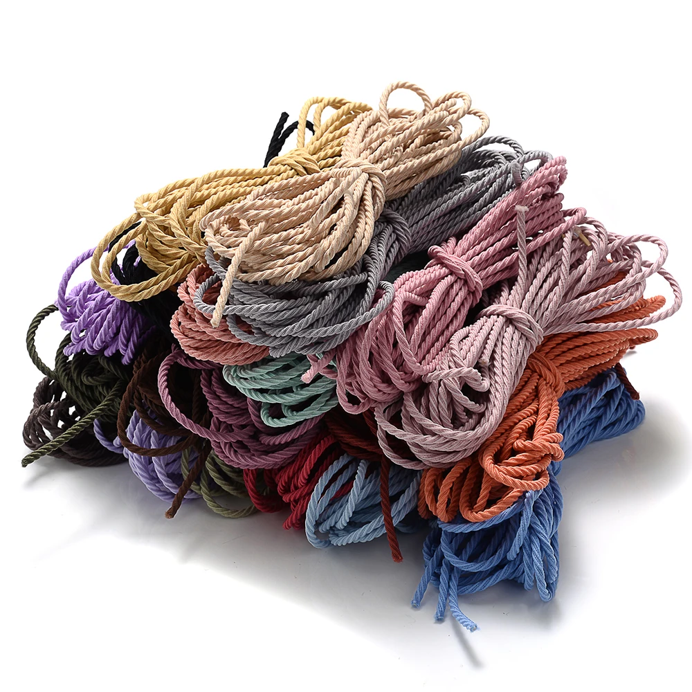 2,5 mm 5 m hochelastisches, geflochtenes Gummiband, langlebiges, farbenfrohes elastisches Kordel für Kleidungszubehör, DIY-Handarbeiten, Haarseil, Kopfseil – Detail 4