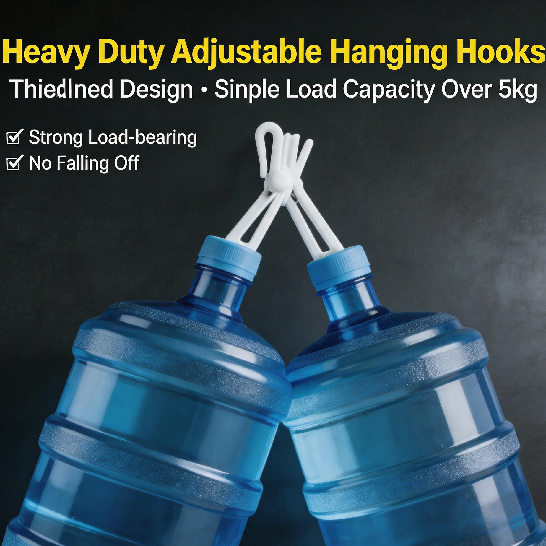 50/100PCS Curtain Hanging Hooks Adjustable Hook Ring Window White Curtain Hook Holder For Home Curtain High Quality 7cm