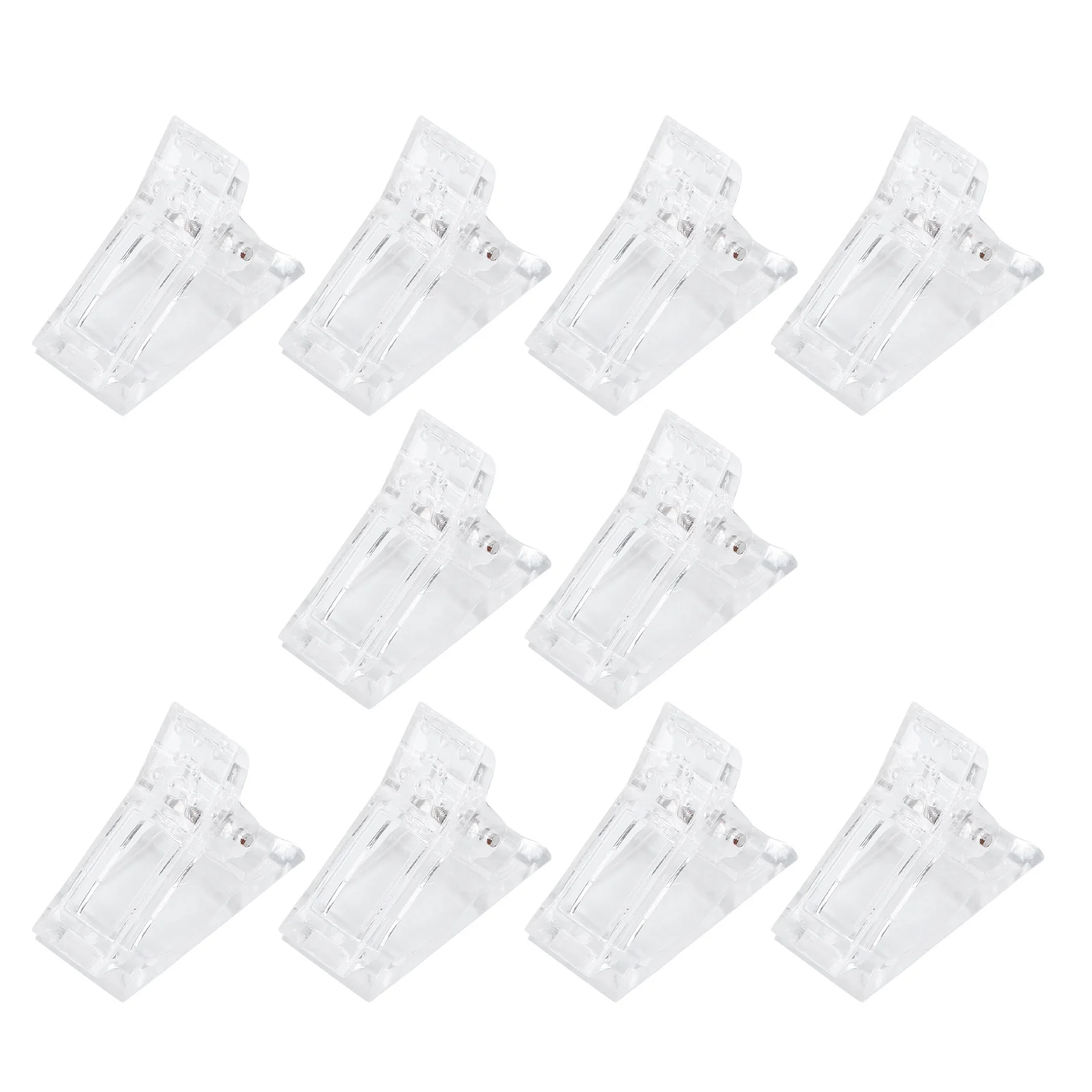 10 قطعة مقاطع تشكيل مانيكير دائم مسمار أداة فنية لنقع قبالة الأشعة فوق البنفسجية هلام البولندية المهنية والمنزل استخدام مانيكير تشكيل كليب #2