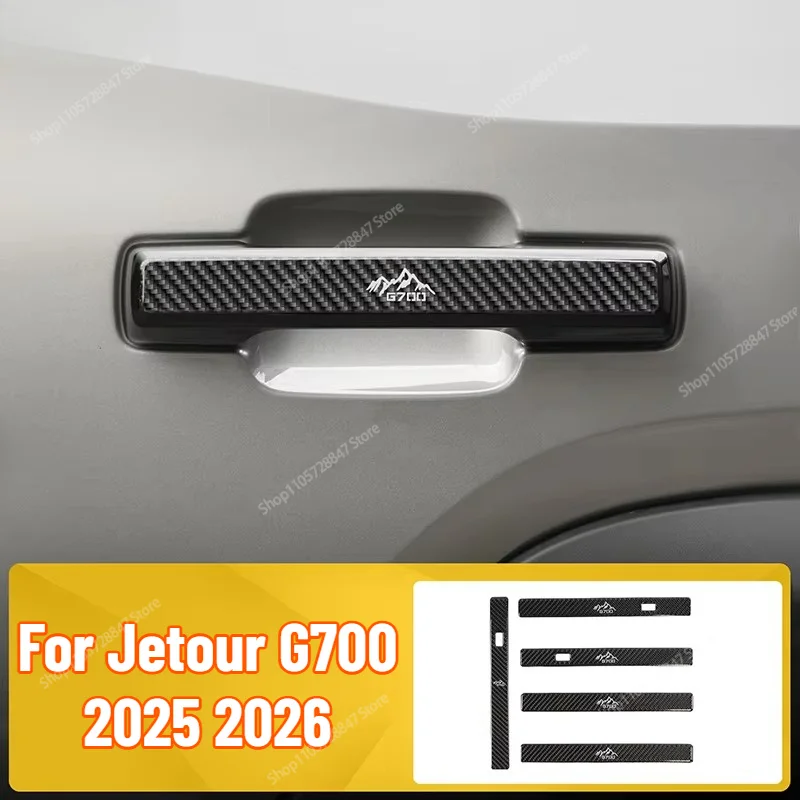 For Jetour G700 2025 2026 Car Door Handle Bowl Protective Sticker Anti Collision Anti Scratch Body Decor Auto Accessories