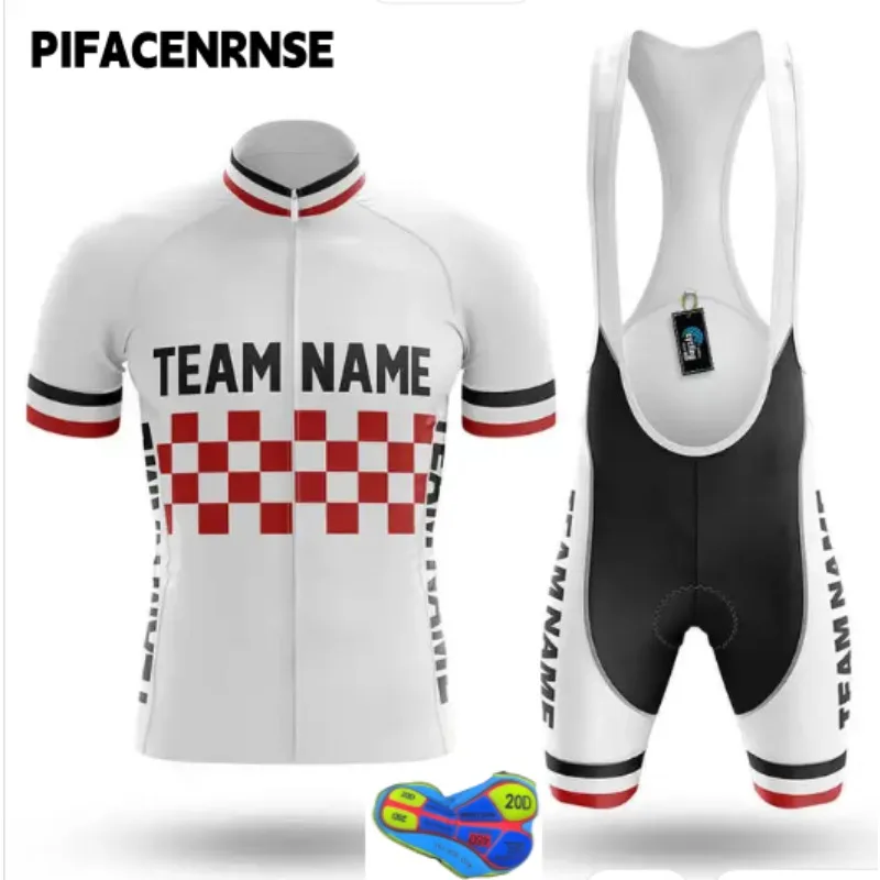 

New Men's Cycling Jersey Short Sleeve Summer Bicycle Jersey Sets Road Bike Shirt Cycling Clothing Breathable Pro Team Suits