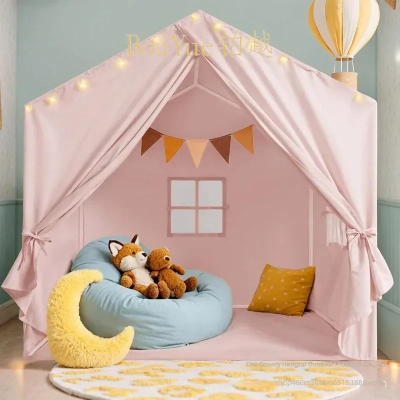 Kids Indoor Play Tent Children Game House Baby Toy Castle for Boys Girls Bedroom Decor Small Fort Hideaway Gift
