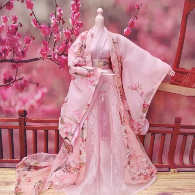 60cm Doll Ancient Style Clothing Creative 2025 New Chinese Style Ancient Doll Clothing Girl Princess Toy Doll Accessories LH157