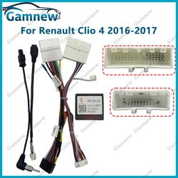Car 16pin Wiring Harness Adapter Canbus Box Decoder For Renault Captur Clio 4 Opel Vivaro B RP5-RN-101
