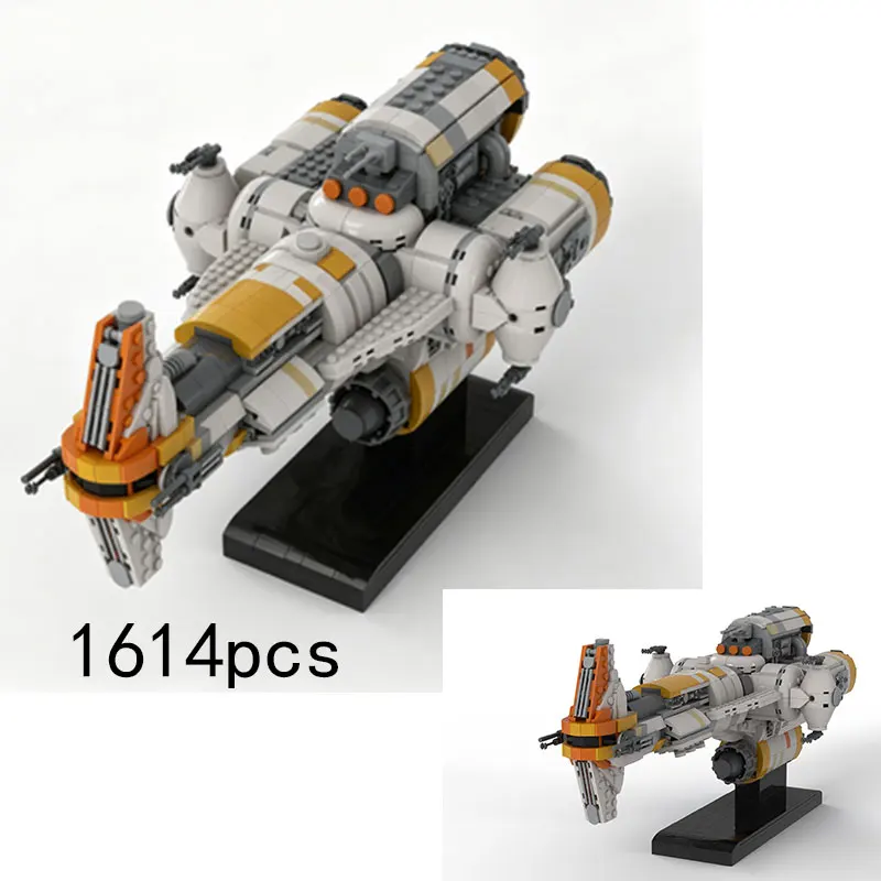 

MOC 1614PCS In Stock Small Particle Building Blocks for Building Scene Models Boy Toy Gift Set