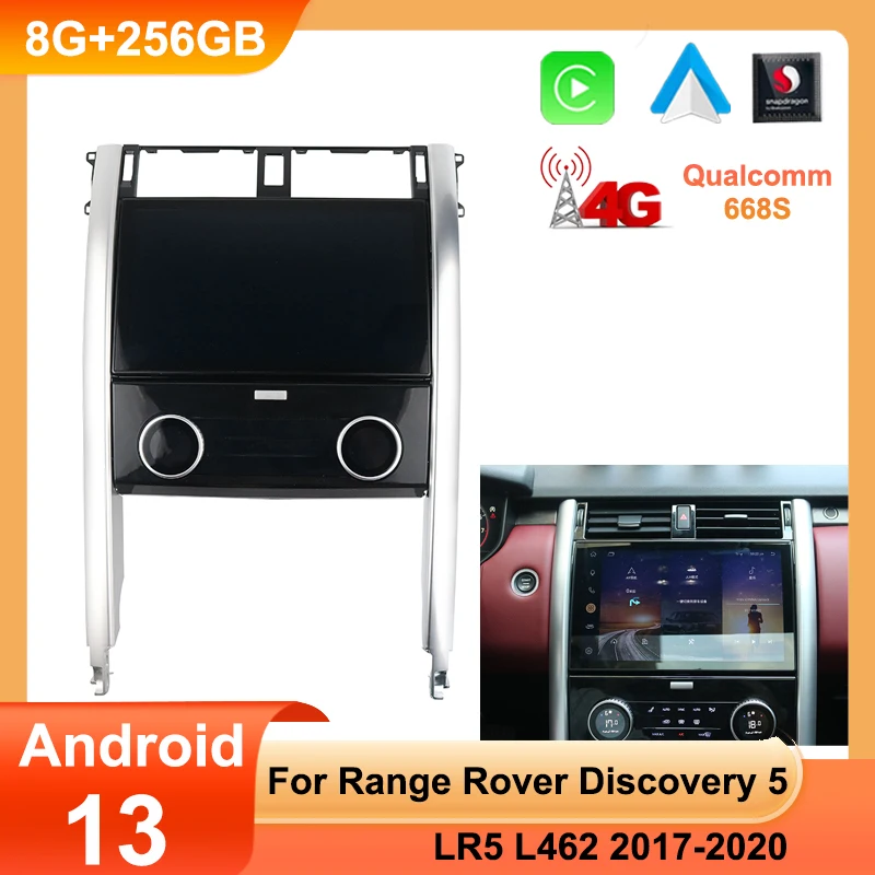 

Android 13 12+256G Qualcomm Auto Carplay Car Dvd Player For Land Rover Discovery 5 LR5 L462 Navigation Multimedia Stereo