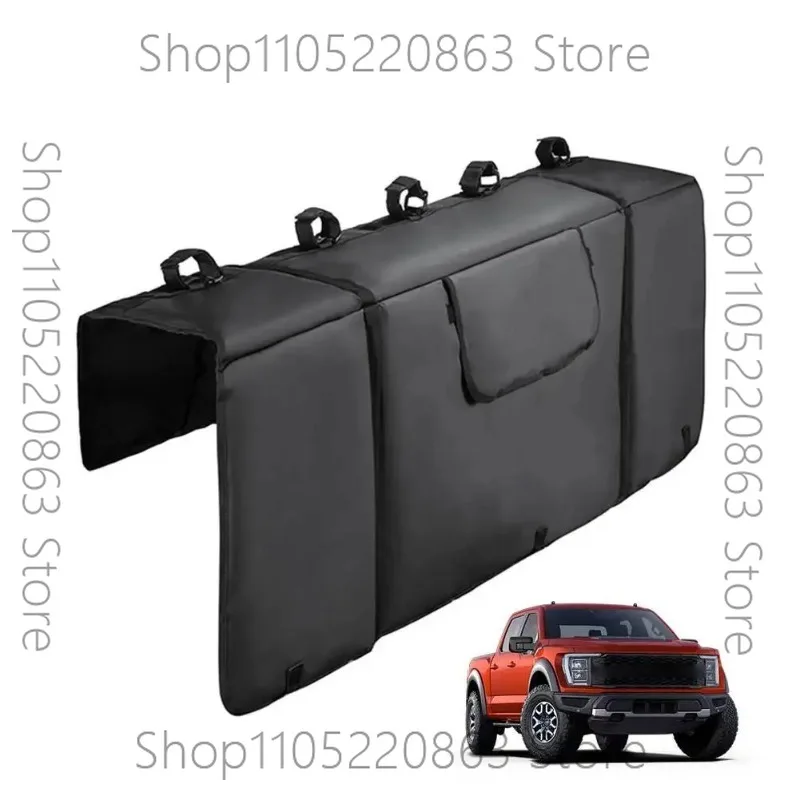 Pickup Transport Tailgate Cover Protection Pad With Fixing Strap Truck Accessories For Bicycle