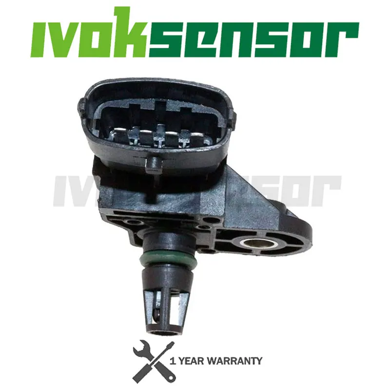Brand New Manifold Absolute Pressure Sensor Map Sensor For Ford Fiesta MK6 Focus MK3 Escape 1.6 0261230334 CV2A9F479AA 1751185