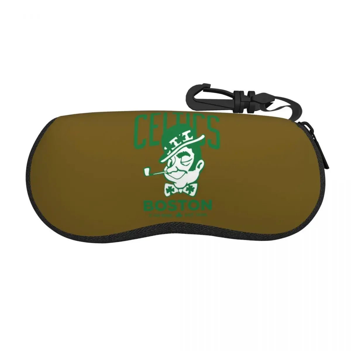Celtics Boston - C Us Rise Shell Estuche para gafas Caja protectora para gafas de sol Mujeres Hombres Bolsa suave para gafas