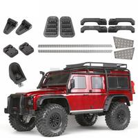 Door Handle Hood Hinge Door hinge Hood Grille Rubber Fuel Tank Cap Cover for 1/10 RC Crawler T4 TRX TRX-4 TRX4 Defender D90