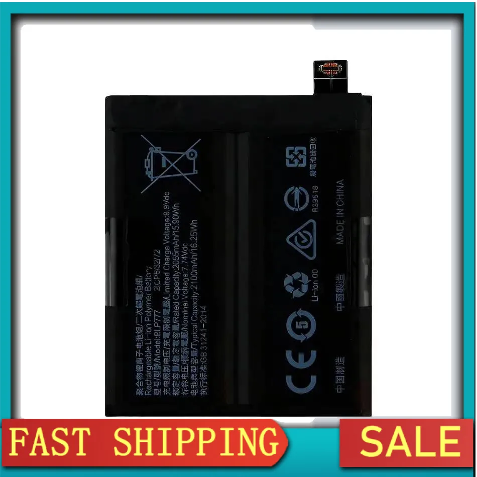 

BLP777 High Performance Reliable Replacement For Oppo Realme X50 Pro 5G 2100Mah Mobile Phone Battery