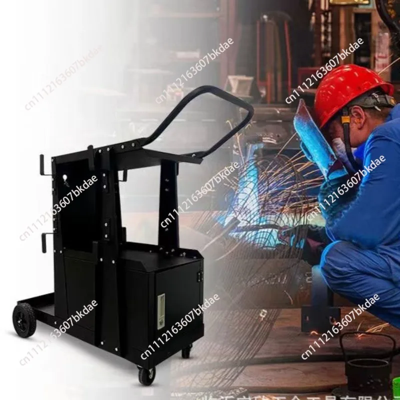 Tool Cart Trolley for Welding machine,Multifunctional storage shelf Auto repair mobile trolley