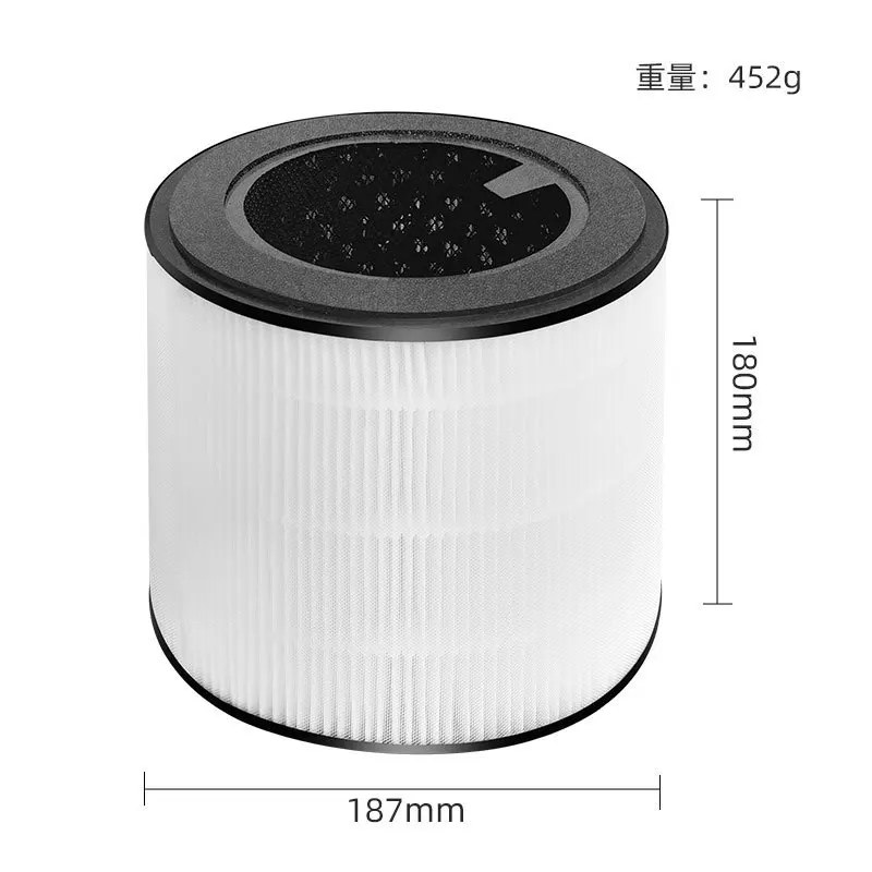 Replacement Air Purifier Filter Combine Filter H13 Hepa Filter Fit for Philips FY0194 Round  FY0293 FY0194 AC0819 AC0820 AC0830