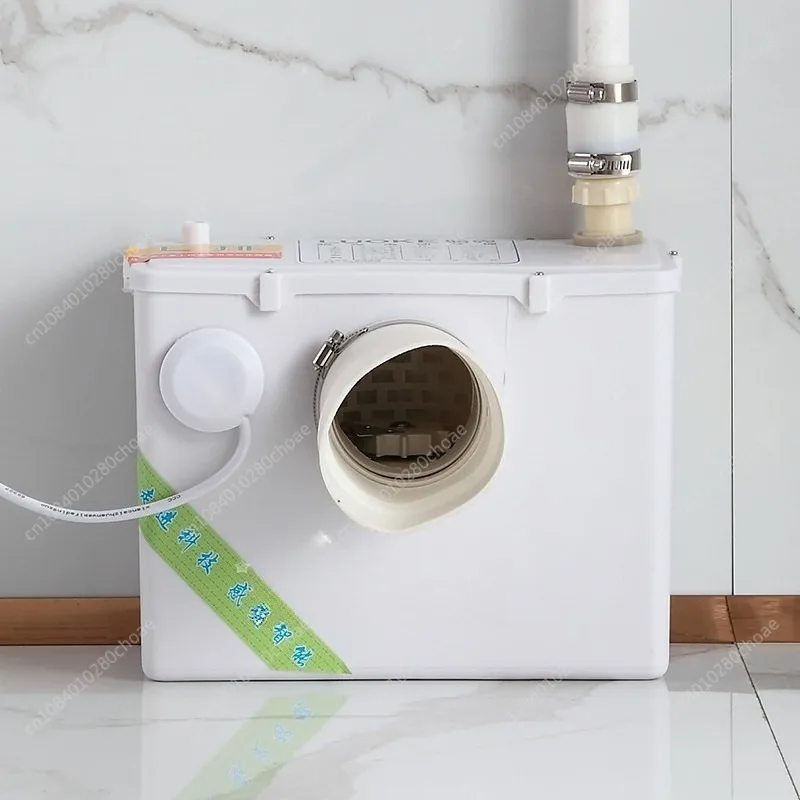 

500W Sanitary Macerator Pump Auto Disposal Crush Waste Water Bath Toilet Sink Electric Pulverizer Septic Device Sewage Lifter