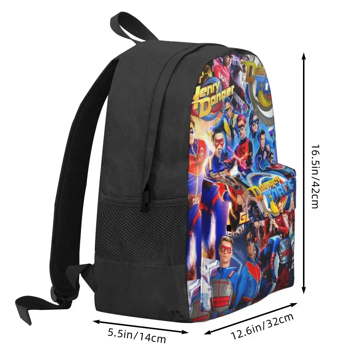 Henry Danger Backpack Daypack Large Capacity Kids BookBag School Bag Shoulder Bags for Men Women