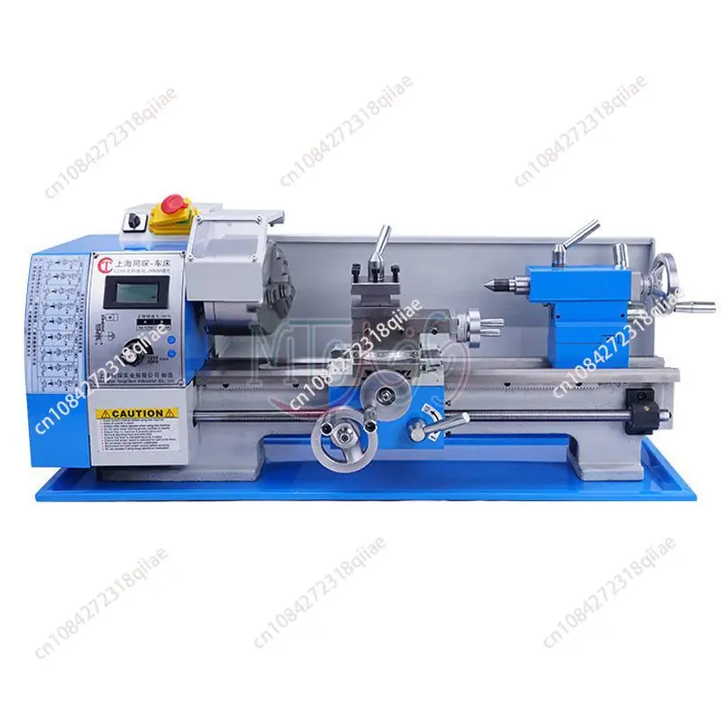 210 Multi-function Micro-meter Metal Lathe Woodworking Small Machine Tool 220v Precise Household Small Bead Machine CNC Lathe