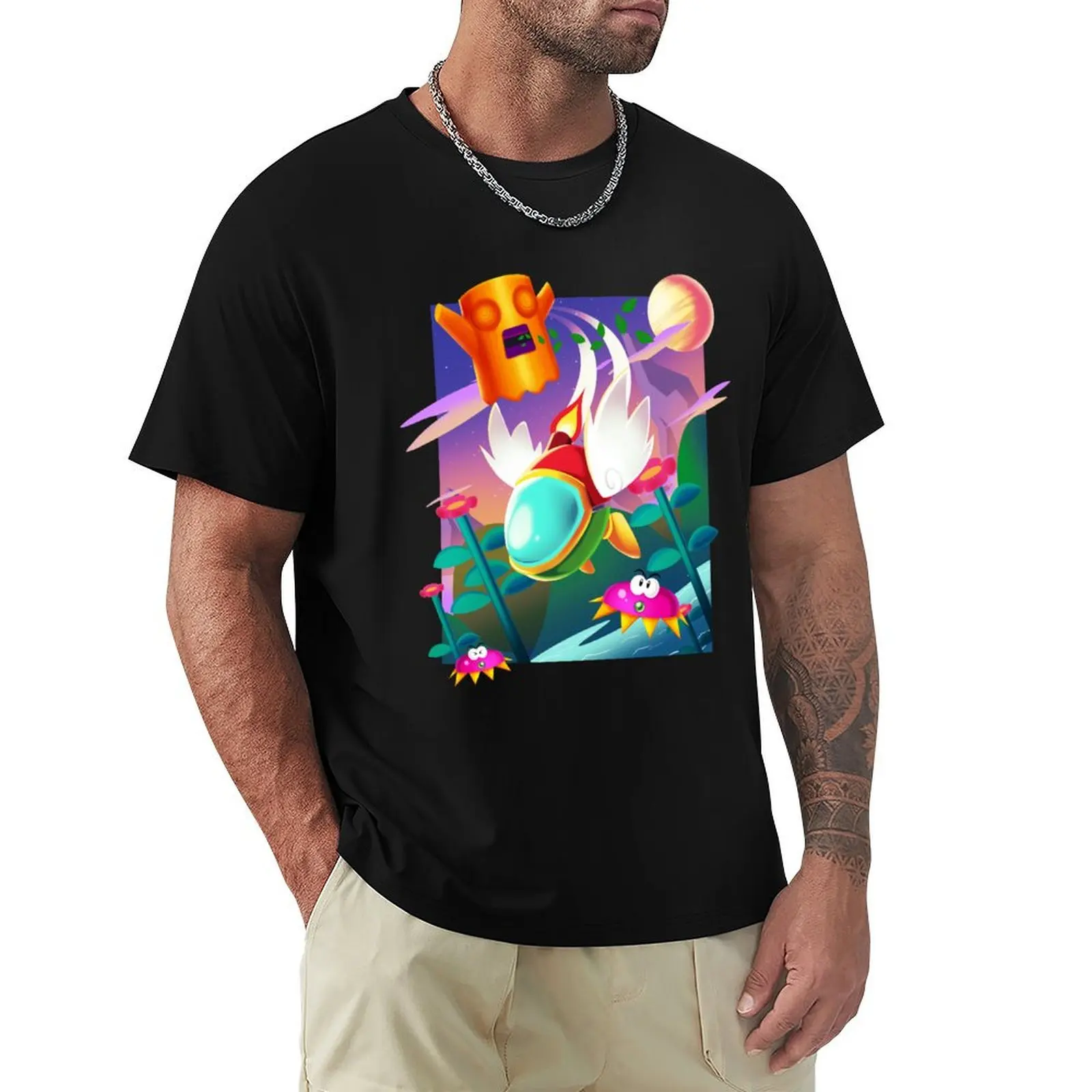 

Fantasy Zone T-Shirt oversizeds vintage funny t shirts for men