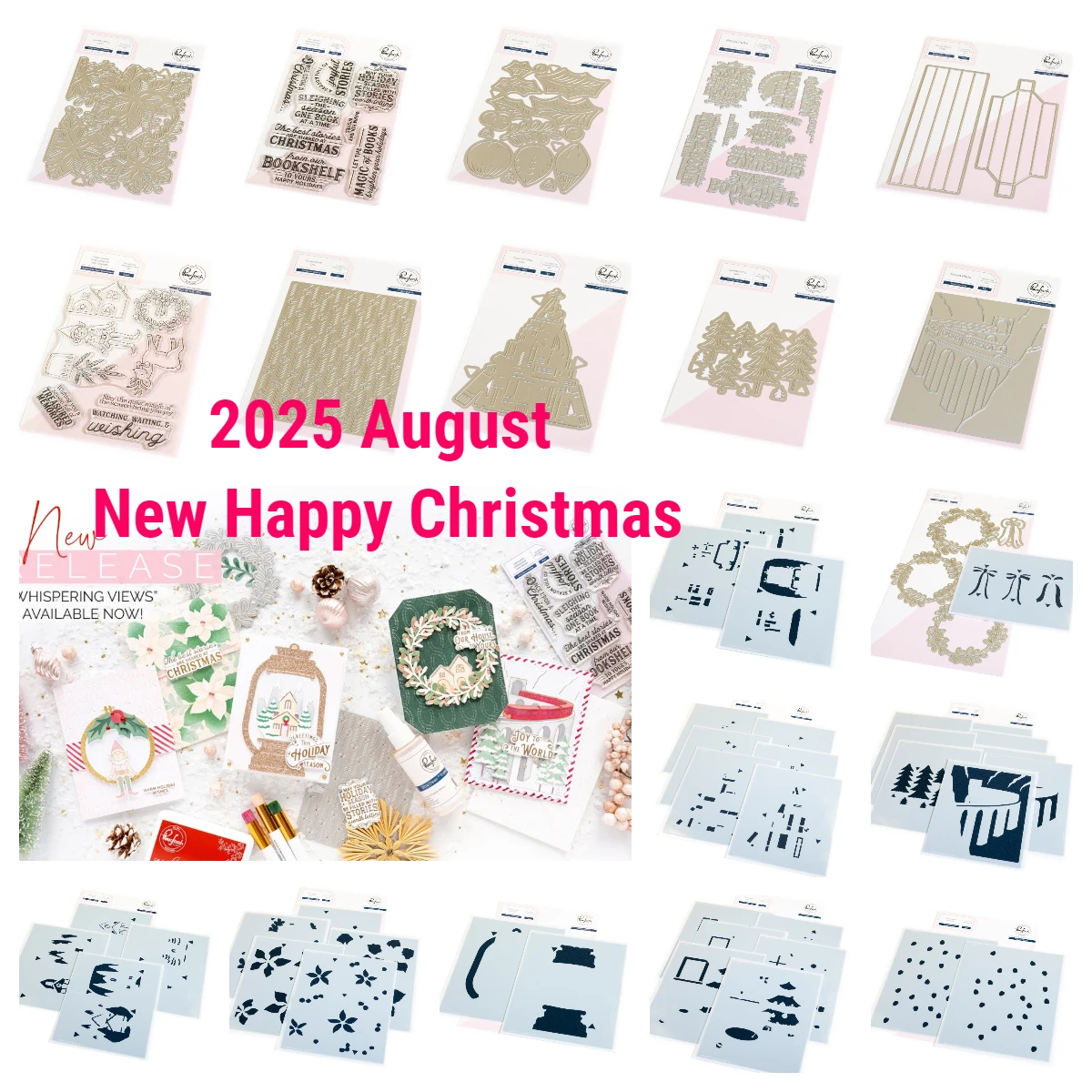 

Holiday Express Shadow Box Frame Merry Christmas Gift Box Metal Cutting Dies Diy Scrapbook Paper Diary Decoration Card Embossing