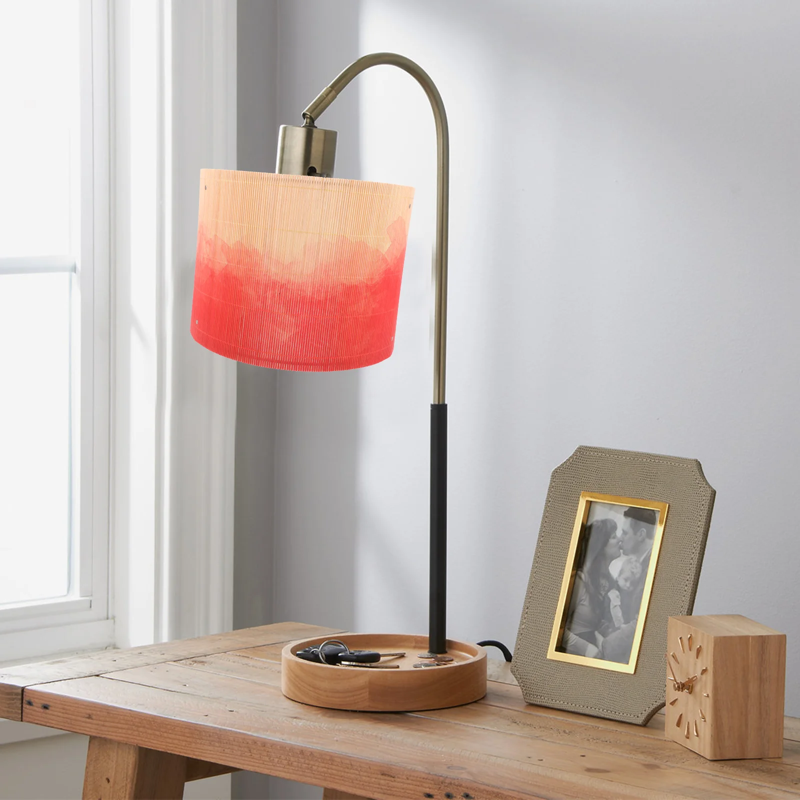 

Pendant Lamp Shade Bamboo Light Cover Large Hanging Shade for Indoor Decor Bedroom Living Room E27 Lamp Shades