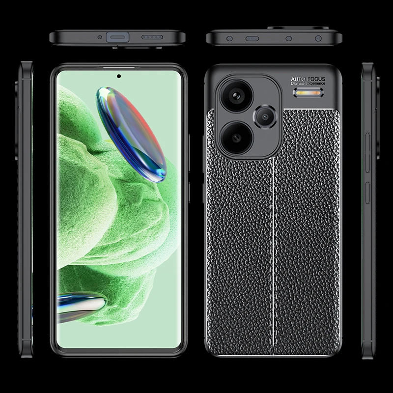 For Xiaomi Redmi Note 13 Pro Plus Case Redmi Note 13 Pro Plus Cover Capas New TPU Soft Leather Fundas Redmi Note 13 Pro Plus 5G image 6
