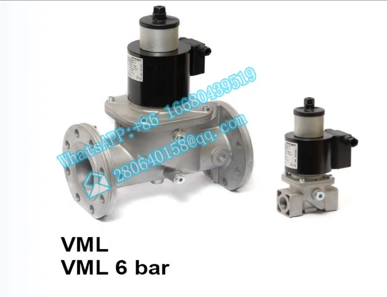 Elektrogas – électrovanne de sécurité à ouverture rapide, modèle VML, pour brûleurs à gaz