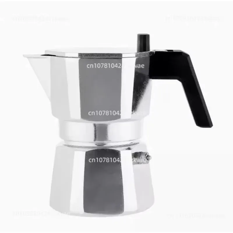 High quality Aluminum Constant Temperature Double Valve Moka Pot Oil Coffee Pot Espresso Coffee Maker Household