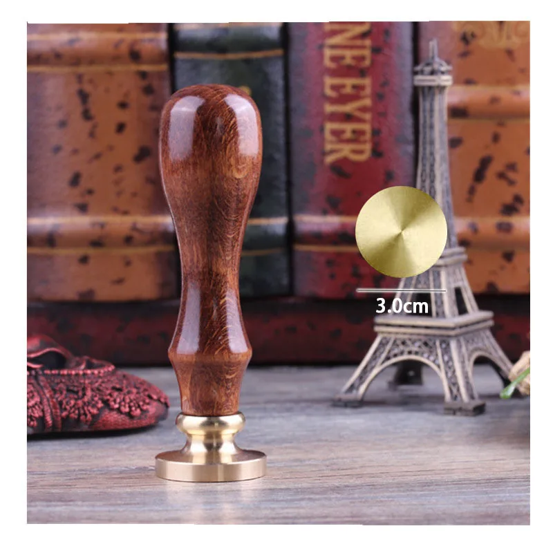 Tampon d\'avertissement personnalisé pour bancs, tête en bronze, tampon personnalisé, 3.0cm