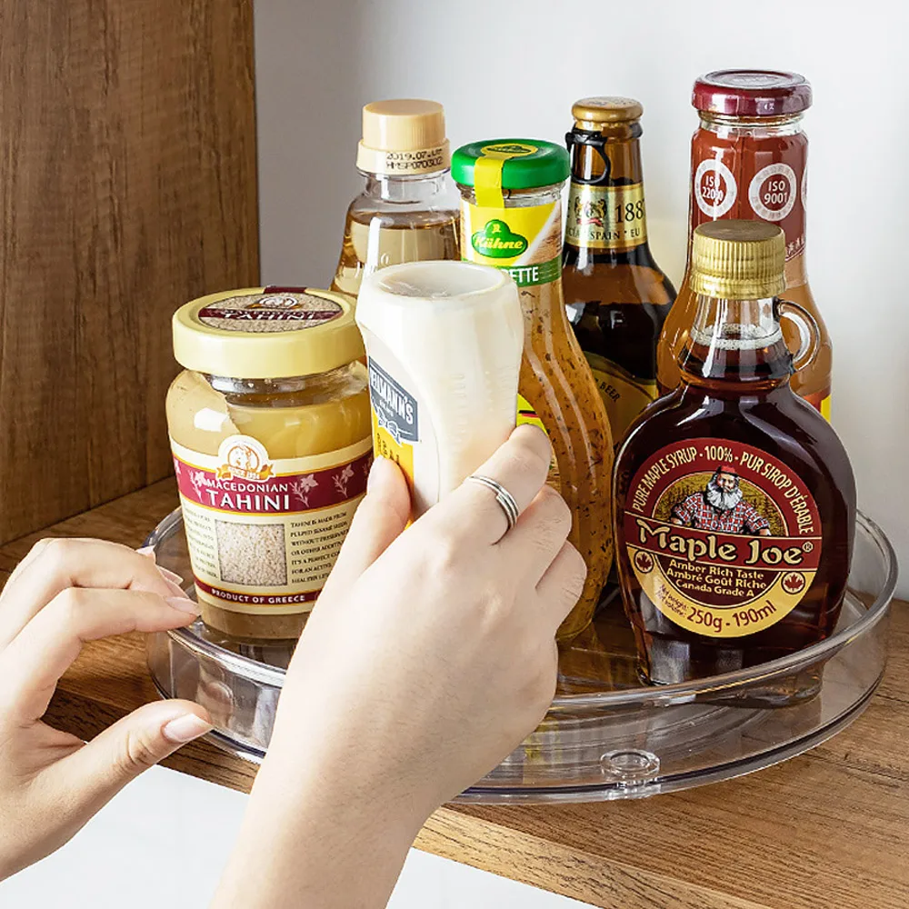 Cinnamonshop Under-Sink Spice Rack Rotating Organizer (Small / 1-Tier)