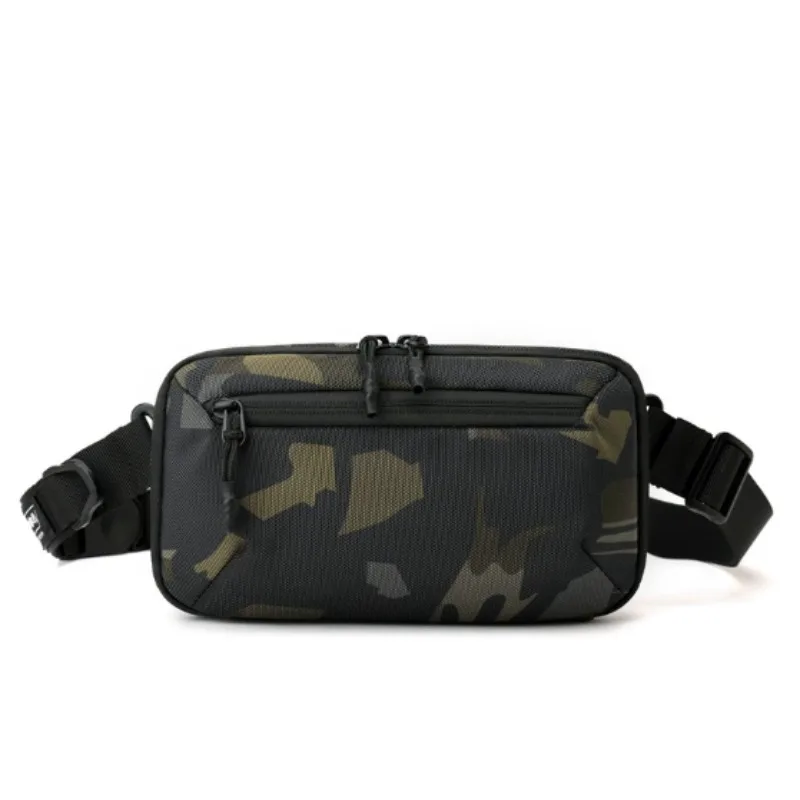 Men's Chest Bag Business Leisure Multifunctional Sports Cycling Crossbody Bag  Single Shoulder Bag Motorcycle Fishing