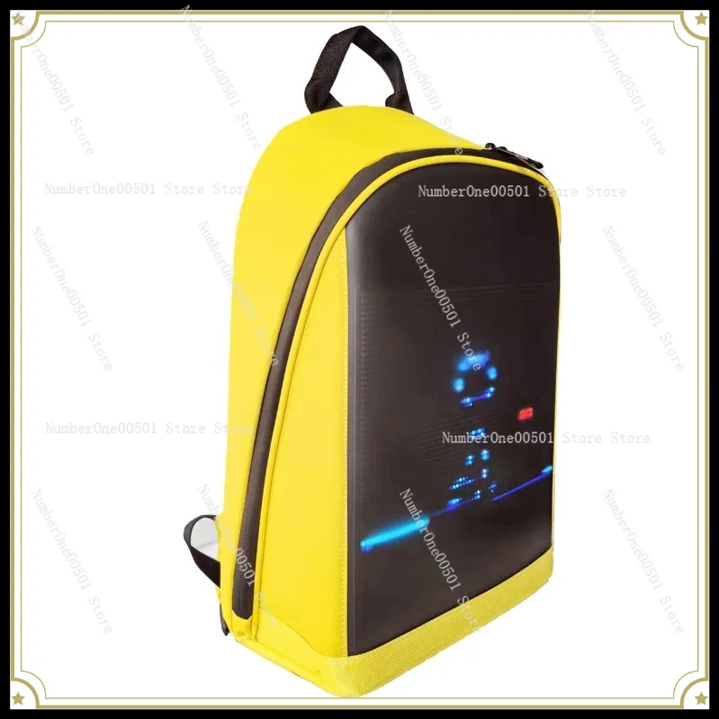 Smart Cycling Backpack Youth Culture Entertainment Cool Bag Store Advertising LED Bag