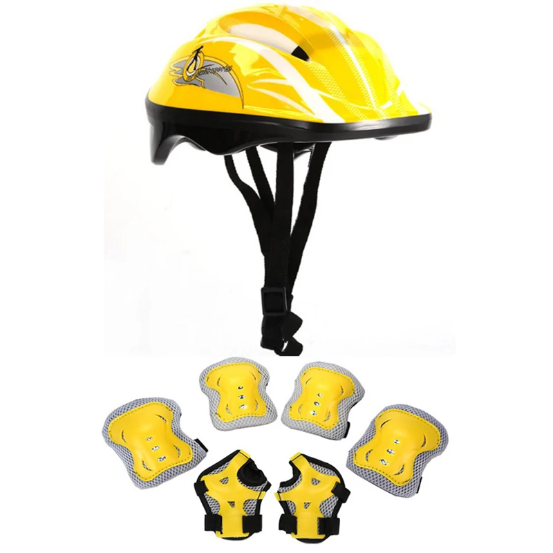 Conjunto de Capacete de Segurança para Crianças, Joelho e Cotovelo, Adequado para Ciclismo, Bicicletas de Equilíbrio, Patinação, ATV, BMX, 456789101112