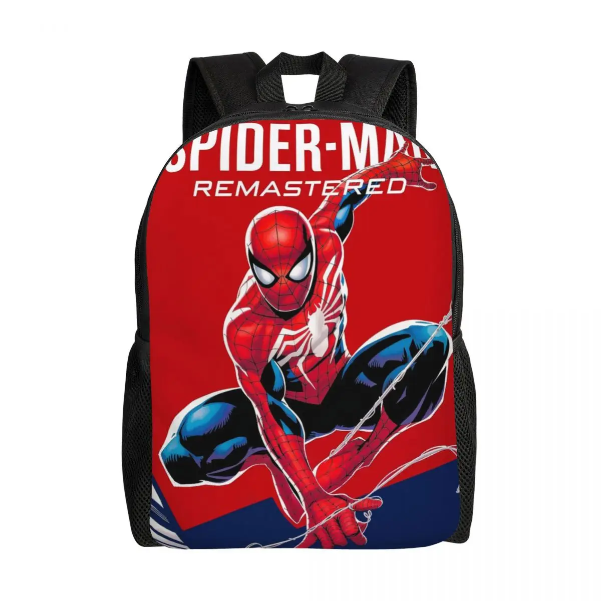 

Personalized Spiderman Cobweb Backpacks Men Women Basic Bookbag for School College Anime Hero Bags