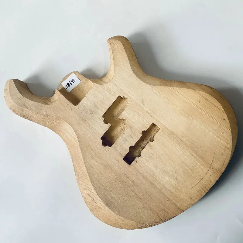 

JB648 4 Strings Electric Bass Body Unfinished PJB Pickups Nature NO Paints DIY Guiar Surface Damages and Dirty