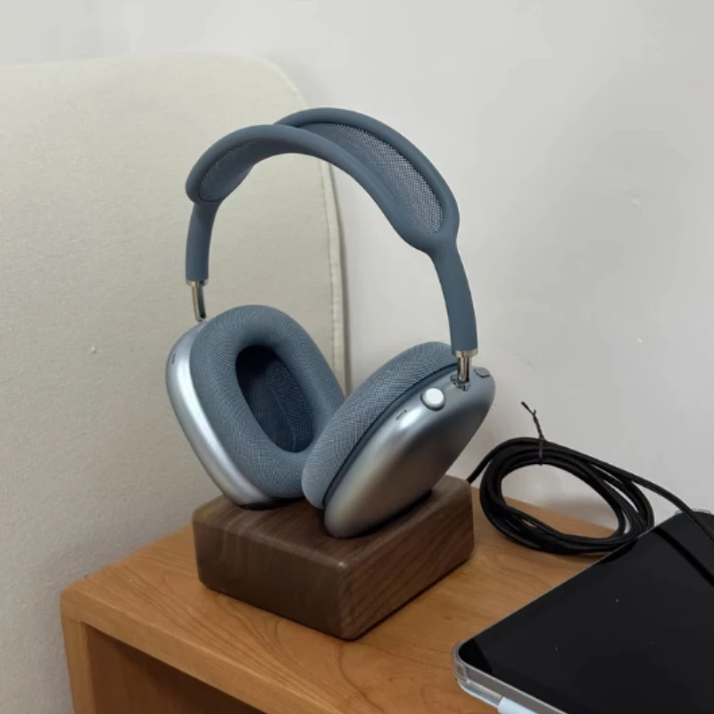 

Магнитная беспроводная зарядная станция для AirPods Max с режимом сна, док-станция для наушников с деревянной/мраморной текстурой основания для полноразмерных наушников