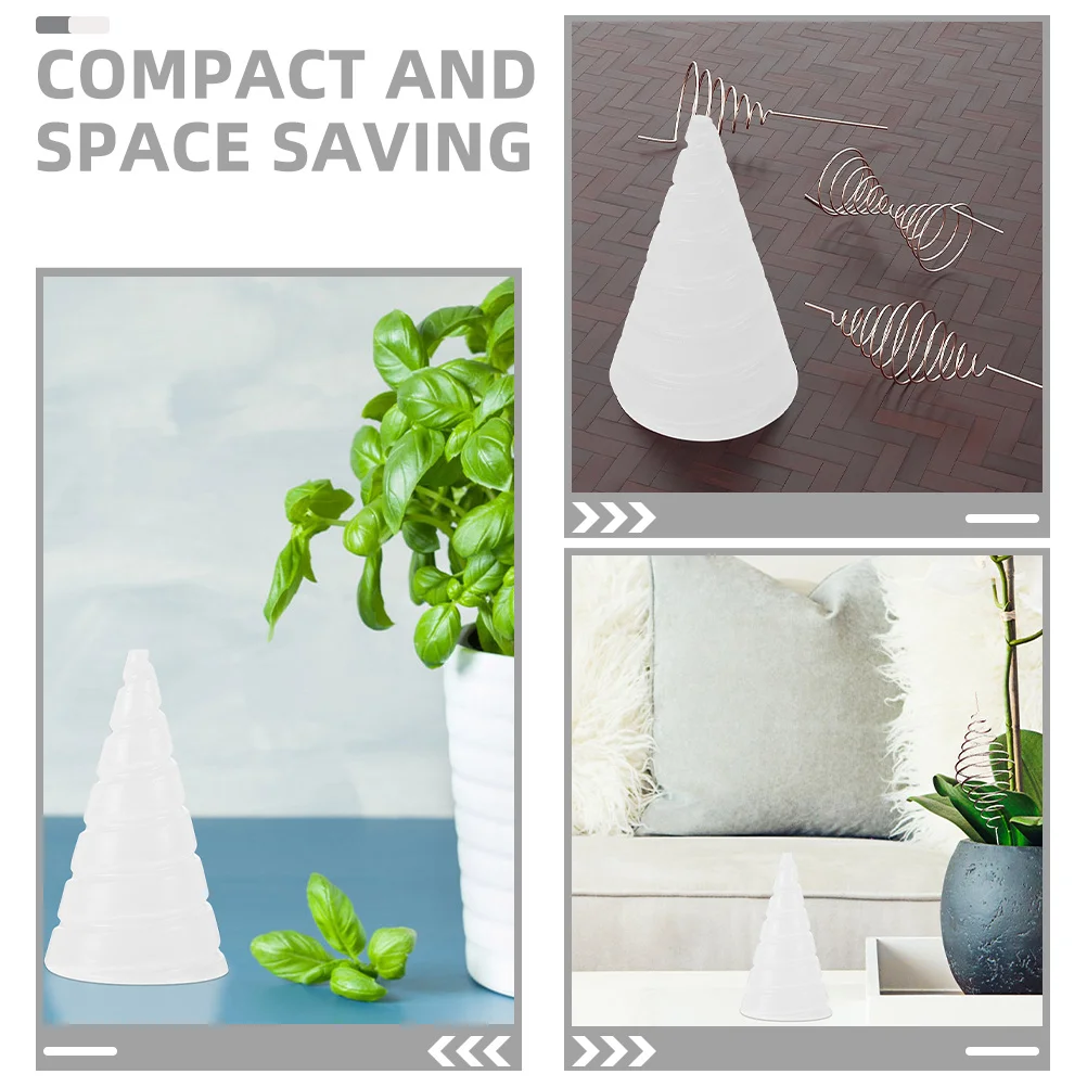 

Copper Wire Plant Wrap Clamps Durable Garden Tool Adjustable Support Copper Coil for Gardening Helical Coil Utility Vehicle