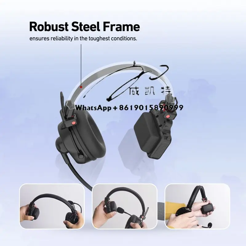 Waero-pro 4users Sports Intercom Headset Waero-pro for High Quality Team Communication