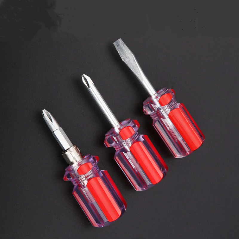 Mini แบบสองทิศทางหัวเปลี่ยนได้ Slotted ไขควง Multitool เคล็ดลับ Torx สำหรับเครื่องมือซ่อมแซม DIY