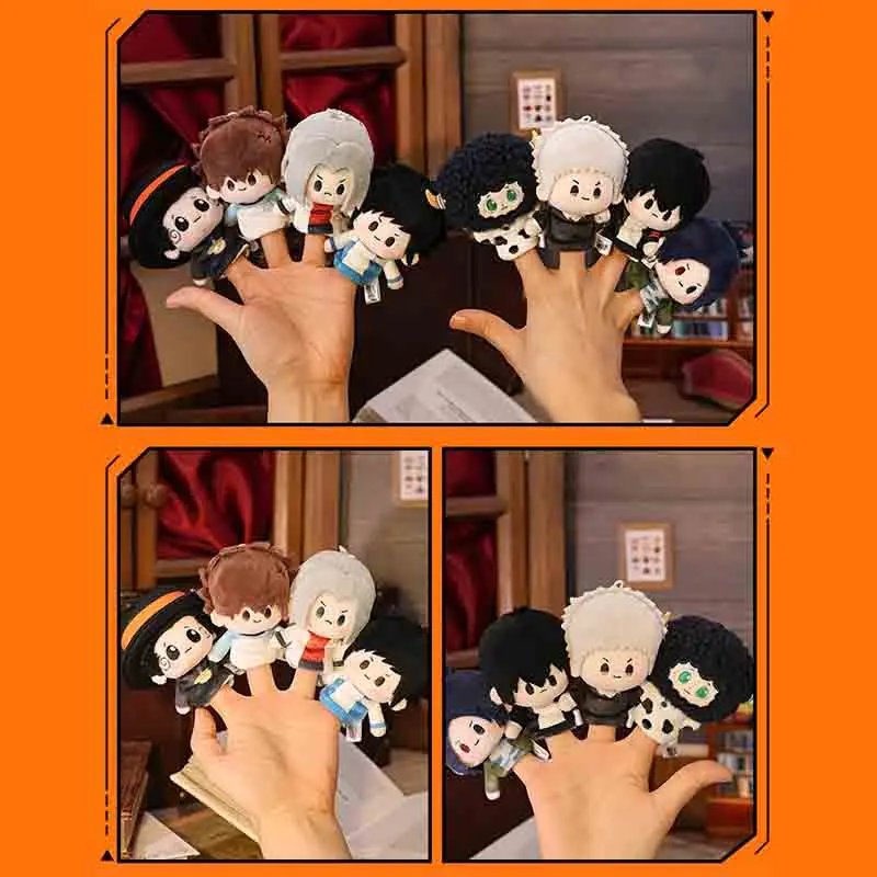 Новый подлинный Katekyo Hitman Reborn! Аниме периферийные устройства 10 см Nunu, хлопковая кукла с принтом, милая плюшевая слепая коробка, брелок, украшение, игрушка Gif