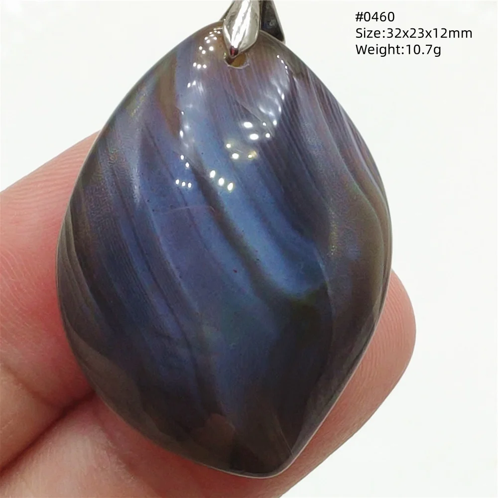MUKO GEMS Persian Agate Pendant Necklace Brown 3