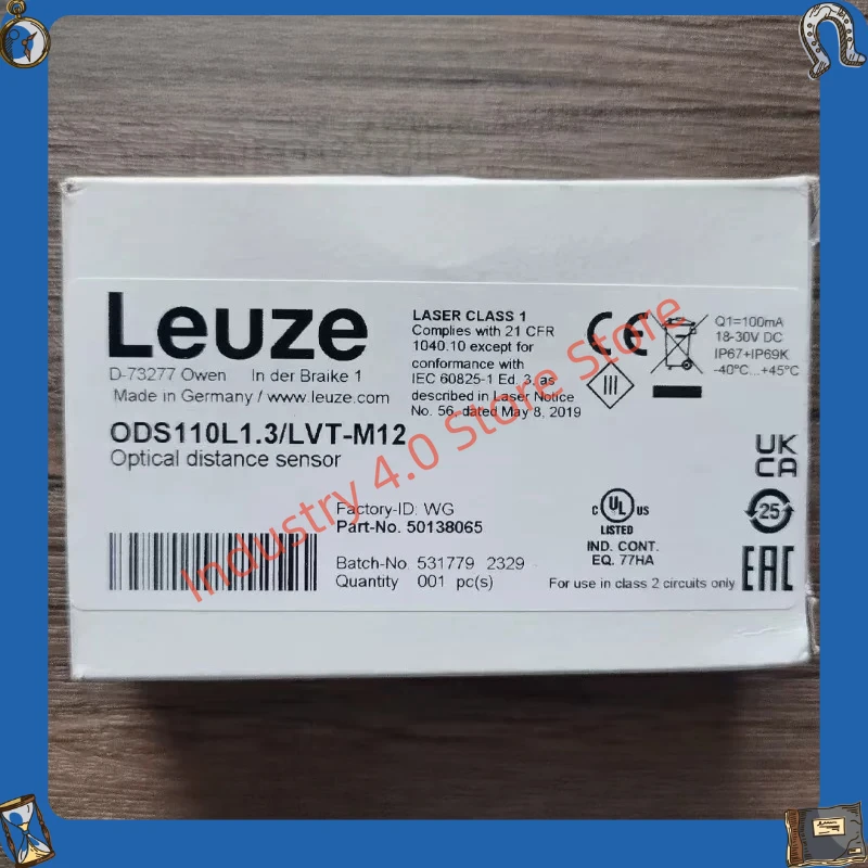 ODS110L1.3/LVT-M12 Brand New Sensor 50138065