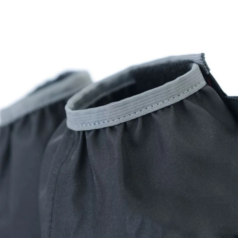 Wasserdichter Oxford-Schuhüberzug für regnerische und schneereiche Tage, zum Wandern, Angeln, als Überschuhe für Motorrad, Radfahren, regenfest, wiederverwendbar, Schutz für Stiefel und Schuhe – Detail 16